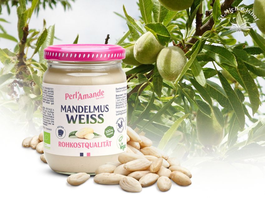 Bio Mandelmus weiß - St-Michaelshof - Rosengrün