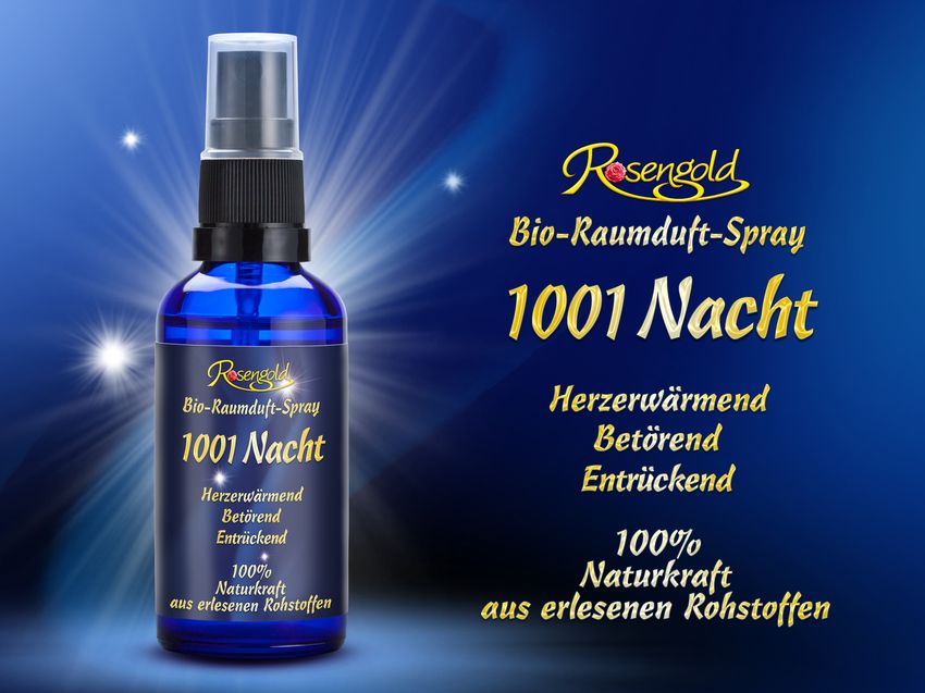 1001 Nacht Bio-Raumduft-Spray - St-Michaelshof - Rosengrün