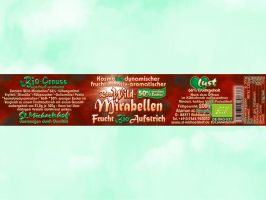 Bio Roter Wild-Mirabellen Frucht-Aufstrich