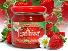 Bio Erdbeer Frucht-Aufstrich