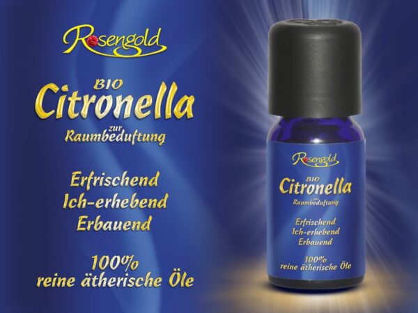 Citronella Bio äth. Öl – Bild 2