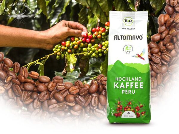 Bio Hochland Kaffee, ganze Bohnen – Bild 2