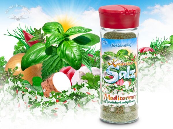 Bio Kräutersalz Mediterran – Bild 2