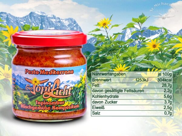 Bio Topi Licht Pesto-Mediterrano – Bild 3