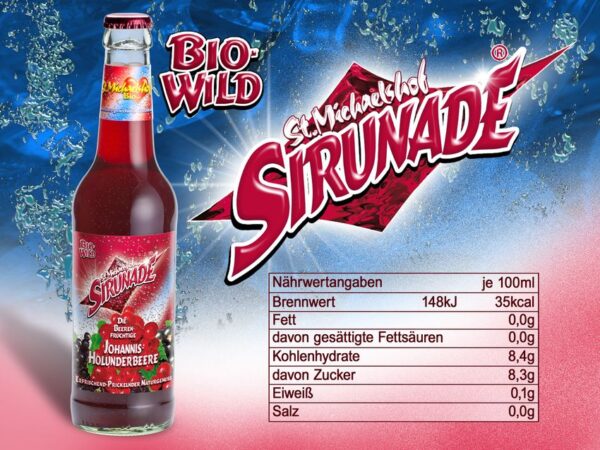 Bio-Wild Sirunade Johannis-Holunderbeere – Bild 3