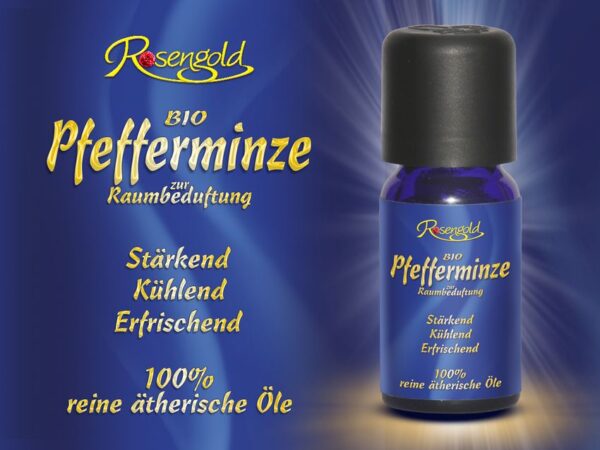 Pfefferminze Bio äth. Öl – Bild 2