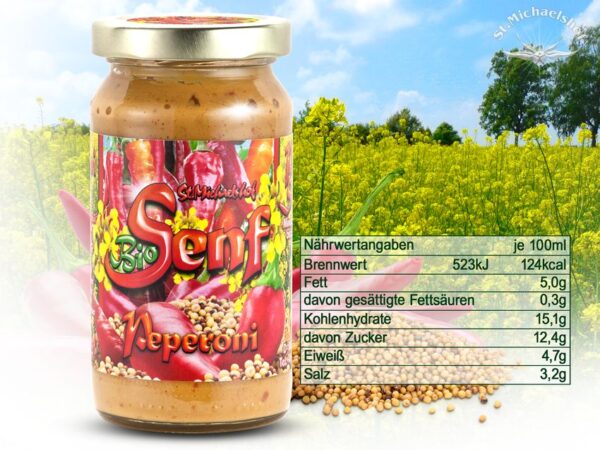 Bio Peperoni-Senf – Bild 3