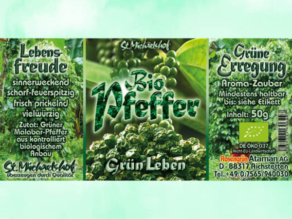 Bio Pfeffer "Grün Leben" – Bild 3