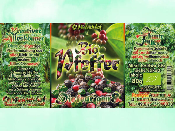 Bio Pfeffer "Die feurigen 8" – Bild 3