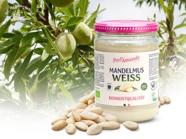 Bio Mandelmus weiß – Bild 2