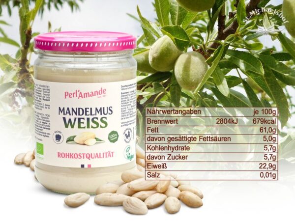 Bio Mandelmus weiß – Bild 3