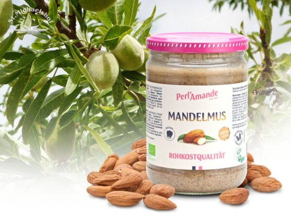 Bio Mandelmus Pur mit Schale – Bild 2