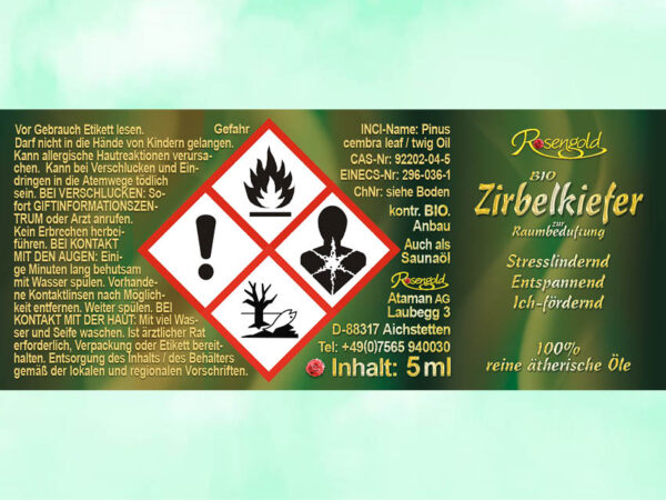 Zirbelkiefer Bio äth. Öl – Bild 3