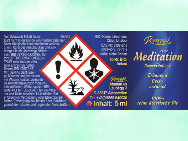 Meditation Bio äth. Öl – Bild 3