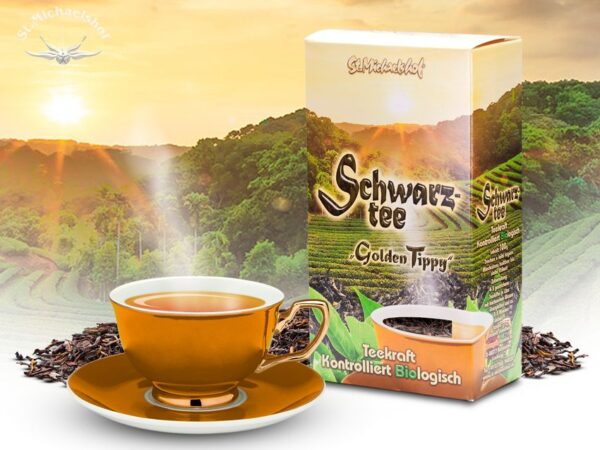 Bio Schwarztee "Golden Tippy" – Bild 2