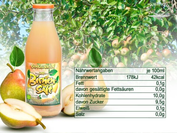 Bio Birnensaft – Bild 3