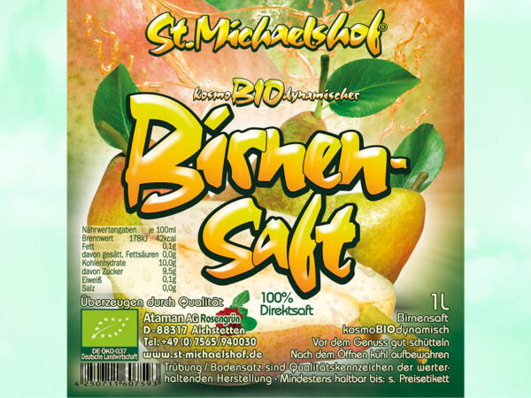 Bio Birnensaft – Bild 4
