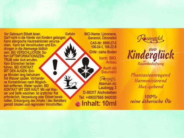 Kinderglück Bio äth. Öl – Bild 3