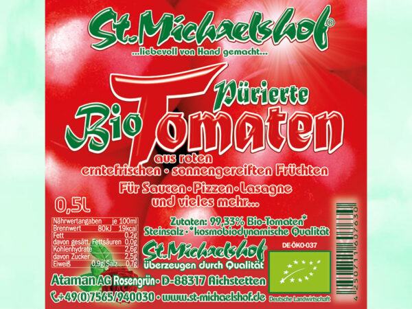 Bio Pürierte Tomaten – Bild 4
