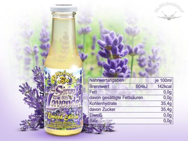 Bio-Sirup aus Lavendel – Bild 3