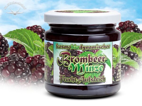 Bio Brombeer-Minze Frucht-Aufstrich – Bild 2