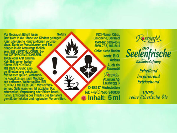Seelenfrische Bio äth. Öl – Bild 3