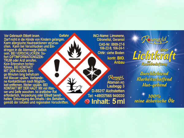 Lichtkraft Bio äth. Öl – Bild 3