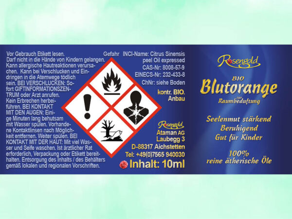 Blutorange Bio äth. Öl – Bild 3