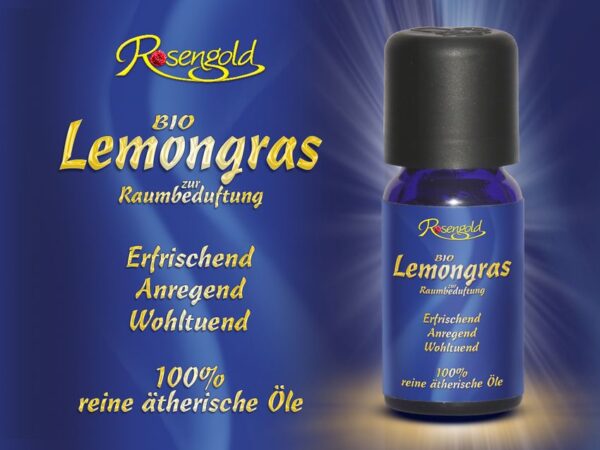 Lemongras Bio äth. Öl – Bild 2