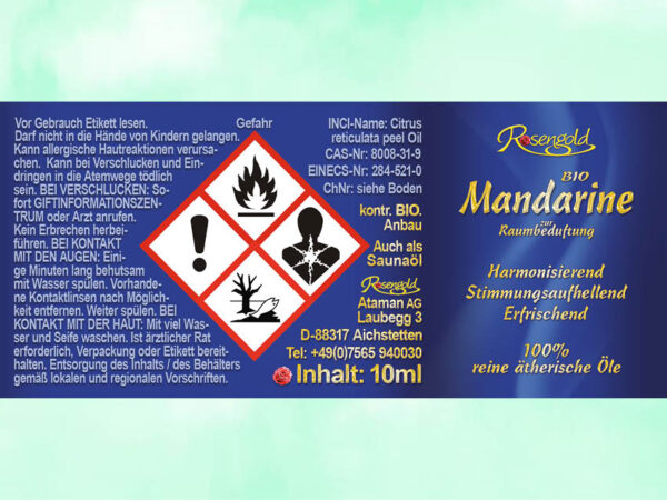 Mandarine Bio äth. Öl – Bild 3