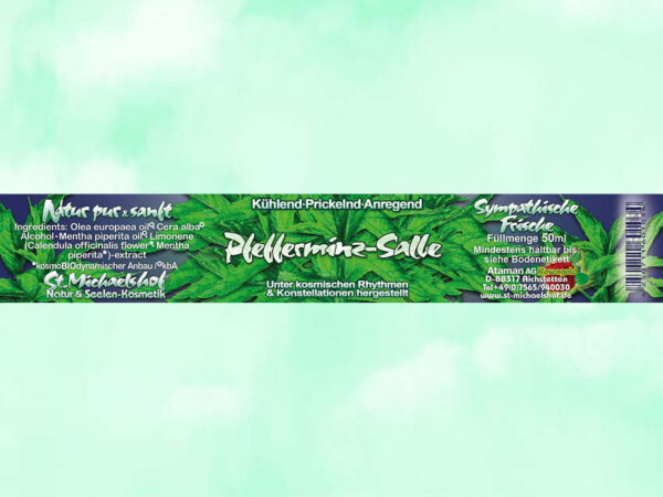 Pfefferminz-Salbe – Bild 3