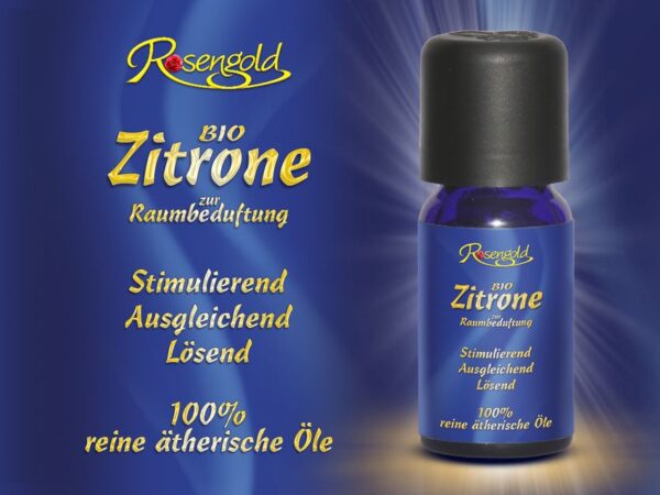 Zitrone Bio äth. Öl – Bild 2