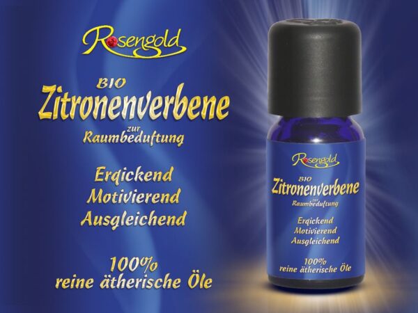 Zitronenverbene Bio äth. Öl – Bild 2