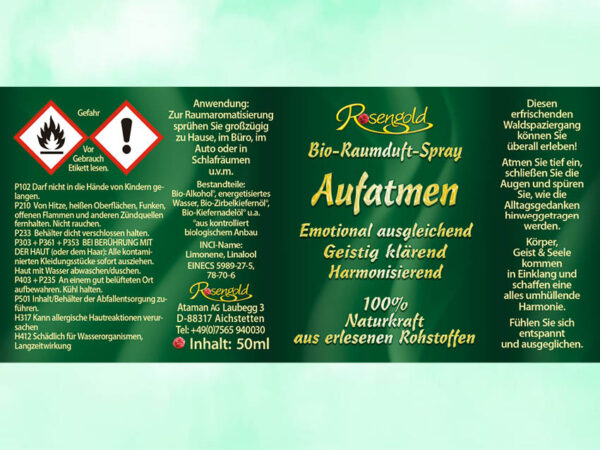 Aufatmen Bio-Raumduft-Spray – Bild 3