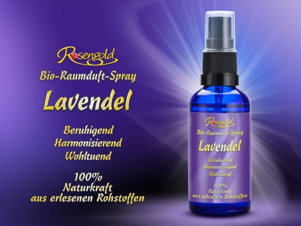 Lavendel Bio-Raumduft-Spray – Bild 2
