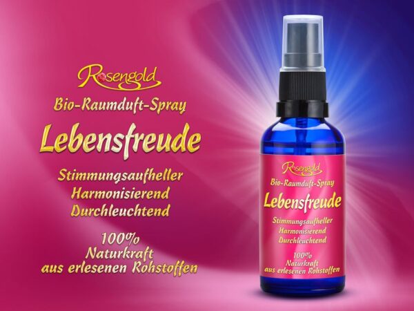 Lebensfreude Bio-Raumduft-Spray – Bild 2