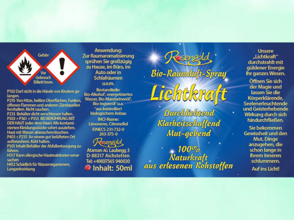 Lichtkraft Bio-Raumduft-Spray – Bild 3