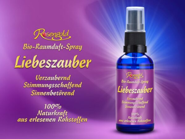Liebeszauber Bio-Raumduft-Spray – Bild 2