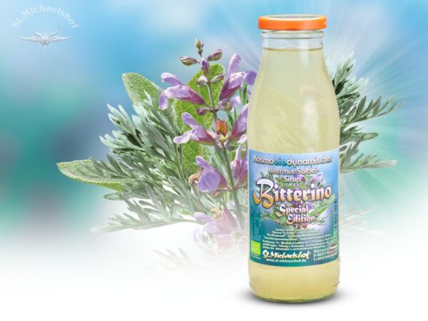 Bio Wermut-Salbei-Sirup "Bitterino" Special Edition – Bild 2