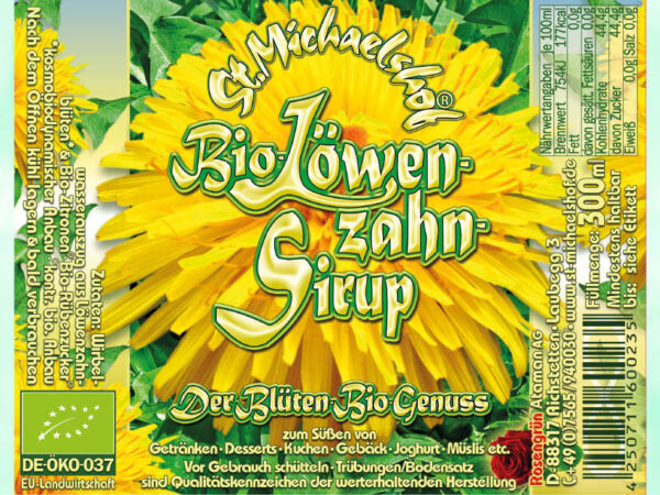 Bio Löwenzahn-Sirup – Bild 4