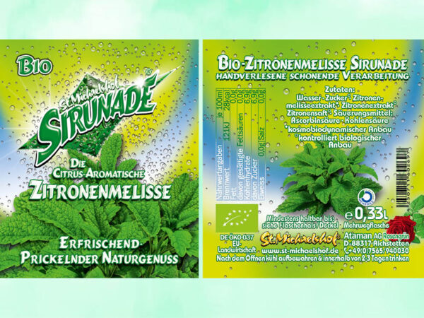 Bio Sirunade Zitronenmelisse – Bild 4