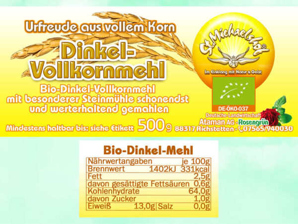 Bio Dinkel-Vollkornmehl – Bild 4