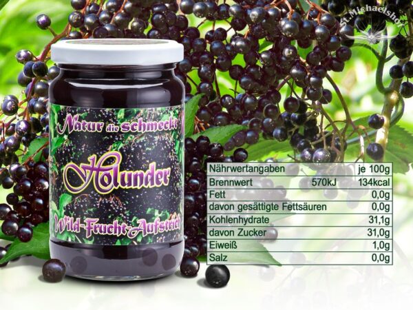 Wild Holunder Frucht-Aufstrich – Bild 3