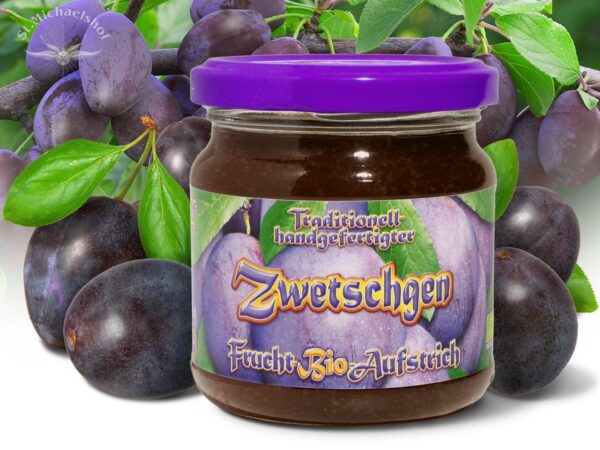 Bio Zwetschgen Frucht-Aufstrich – Bild 2