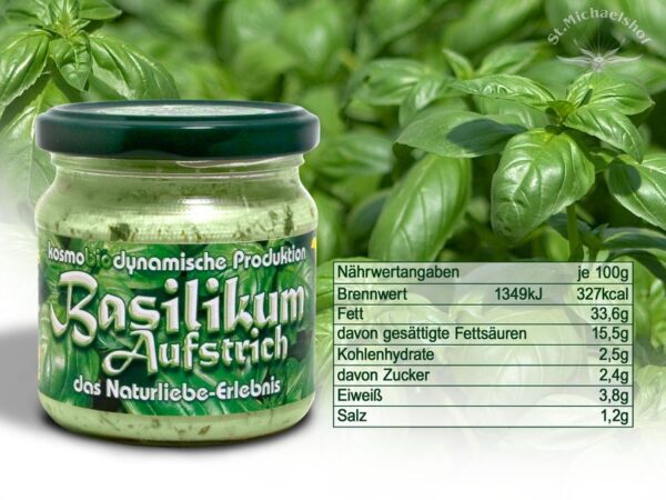 Bio Basilikum Aufstrich – Bild 3