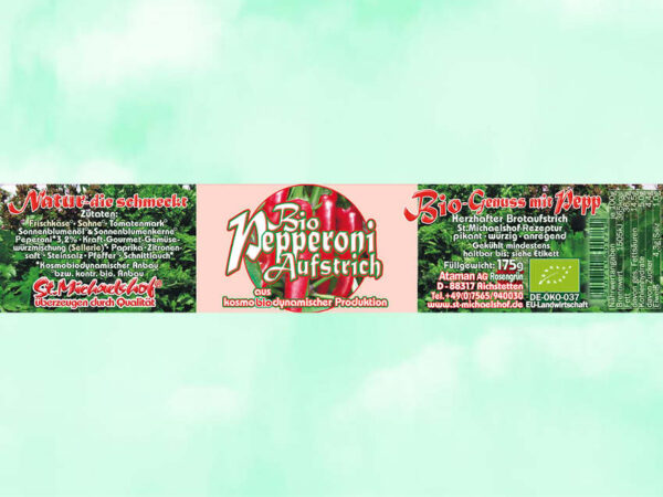 Bio Pepperoni Aufstrich – Bild 4