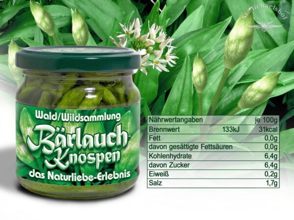 Wild Wald Bärlauch-Knospen – Bild 3