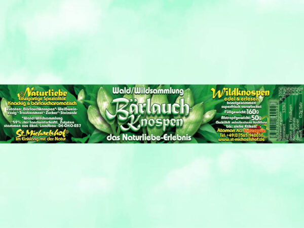 Wild Wald Bärlauch-Knospen – Bild 4
