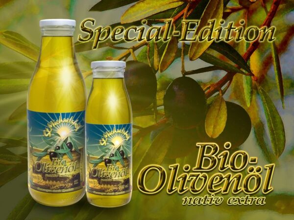 *Special Edition* Natives Bio-Olivenöl extra - erste Güteklasse