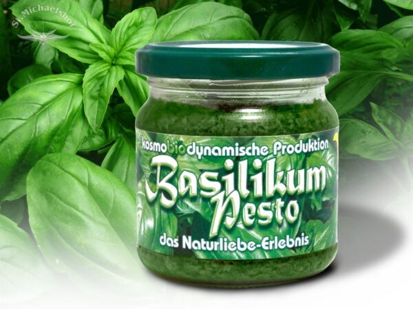 Bio Basilikum Pesto – Bild 2